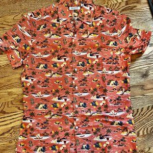 Gustin - Tailored-Fit Short-Sleeved Button-up Men's Hawaiian Shirt - Small Batch